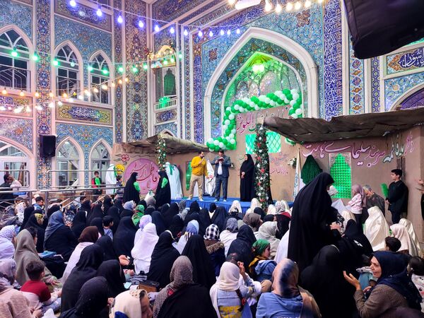 جشن باشکوه ولادت حضرت فاطمه زهرا (س) و روز مادر در نیشابور در تکیه ابوالفضلی