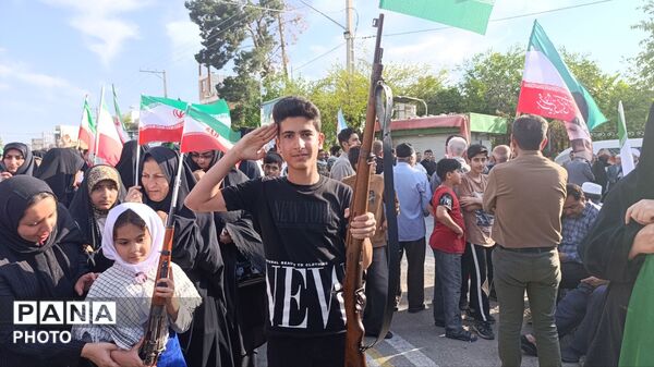 حضور پرشورو حماسی  جان فدایان در شهرستان پلدختر 