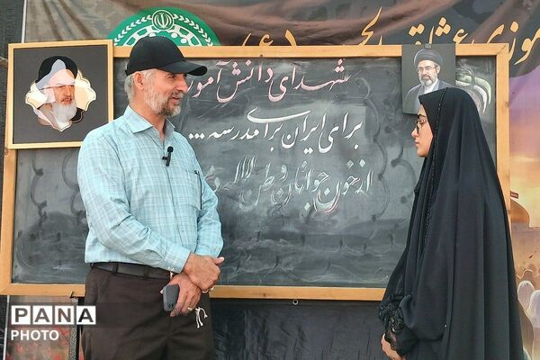 بازدید قائم مقام معاون وزیر سازمان دانش‌آموزی از فعالیت های موکب عشاق‌الحسین(ع)