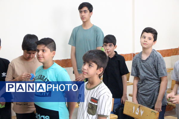 اولین روز جشنواره بازی‌های فکری در شهر یزد