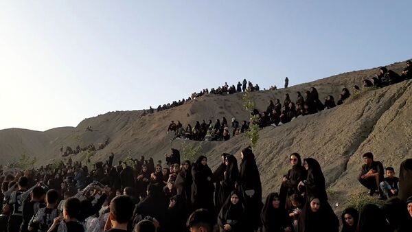 آیین زنجیر زنی و عزاداری روز تاسوعای حسینی