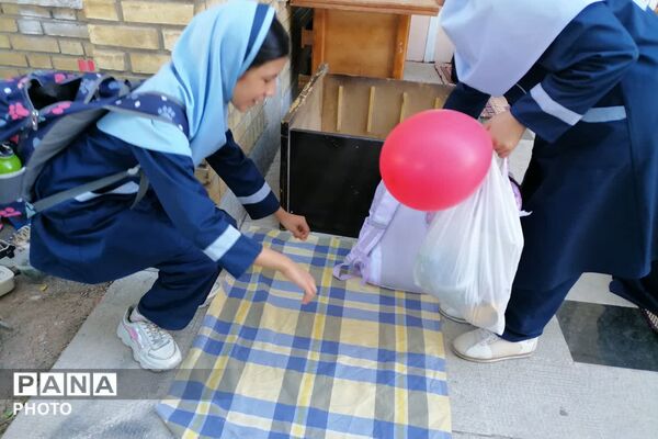 صبحانه سلامت در دبستان شهدای ارتش ناحیه چهار شیراز