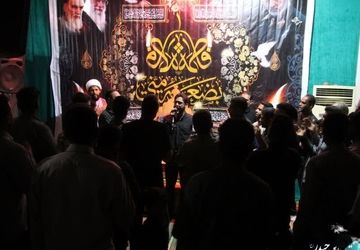 عزاداری وفات حضرت معصومه (س) در امامزاده شاه قطب‌الدین حیدر