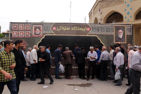 مراسم گرامیداشت چهلم شهدای خدمت در تبریز 