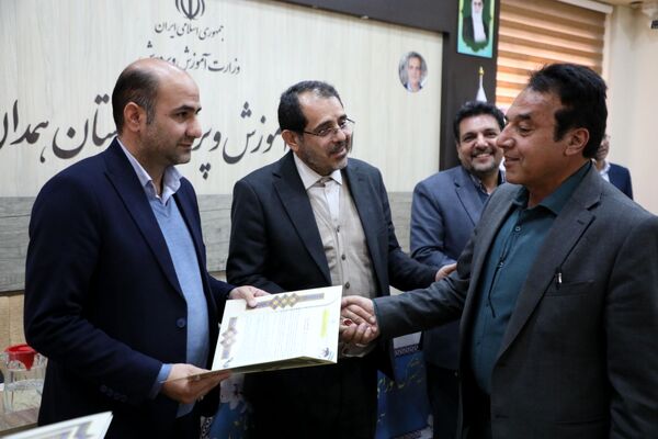 مسئولان جدید عدالت تربیتی همدان منصوب شدند؛ حرکت قرارگاه‌های جهادی با حکم مدیرکل