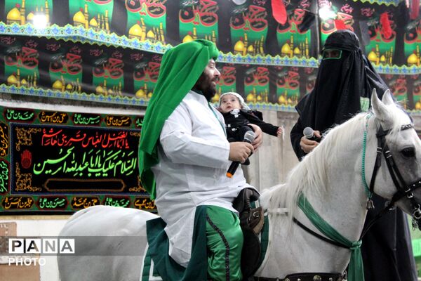 کربلا در قاب تعزیه در شهر سامان 