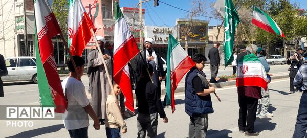 برگزاری مراسم عزاداری رهبر شهید در شهر آشخانه