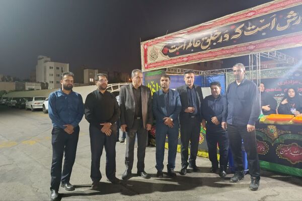 مراسم عزاداری و روضه خوانی سالار شهیدان به میزبانی ناحیه 4 شیراز