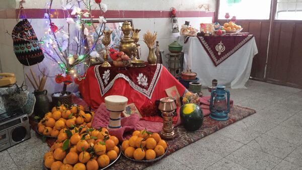 یلدای شیرین در دبستان شهید نجفی فدافن