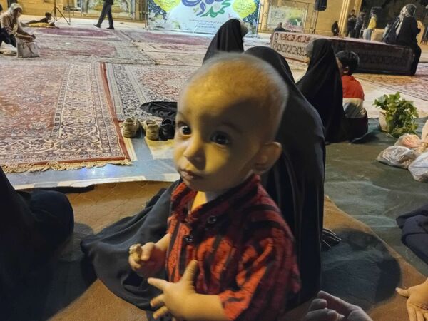 حضور پرشور کودکان در جشن میلاد حضرت محمد (ص) و امام صادق (ع)