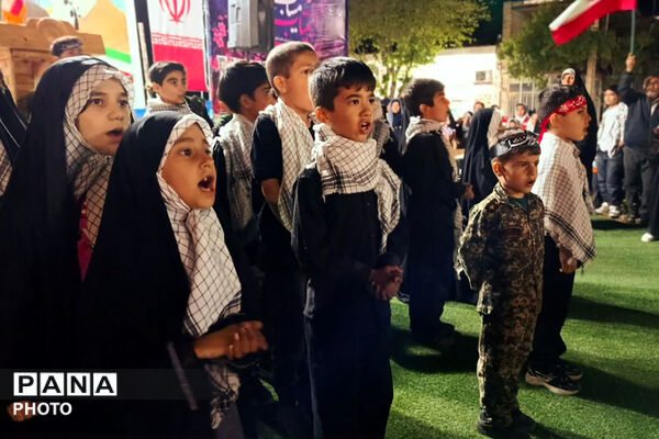 حضور شهروندان شهرستان مانه در اجتماعات شبانه 