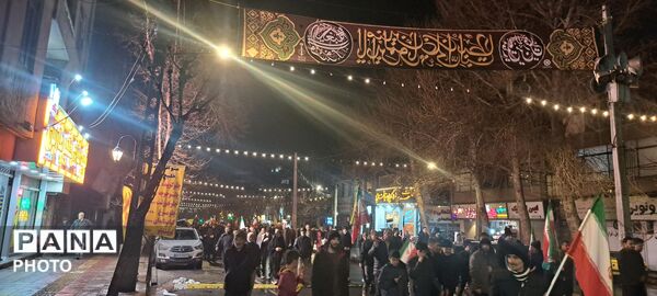 ایستادگی مردم کرج مقابل دشمنان متجاوز آمریکایی_صهیونی