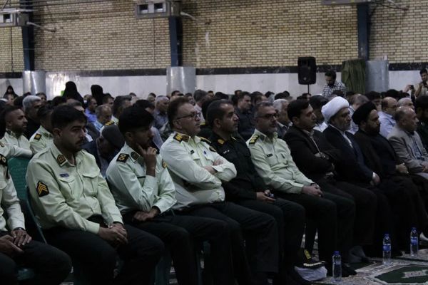 مراسم سالگرد شهدای خدمت در گچساران