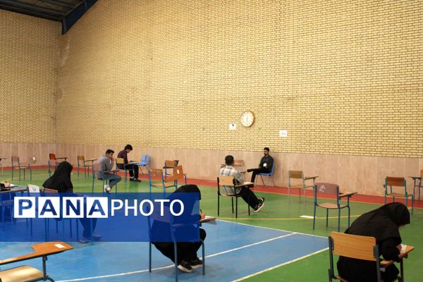  روند برگزاری امتحانات نهایی در شهرستان‌بن
