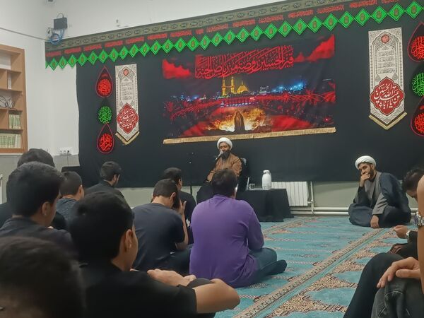 عزاداری دهه اول صفر در دبیرستان شهید بهشتی نیشابور 
