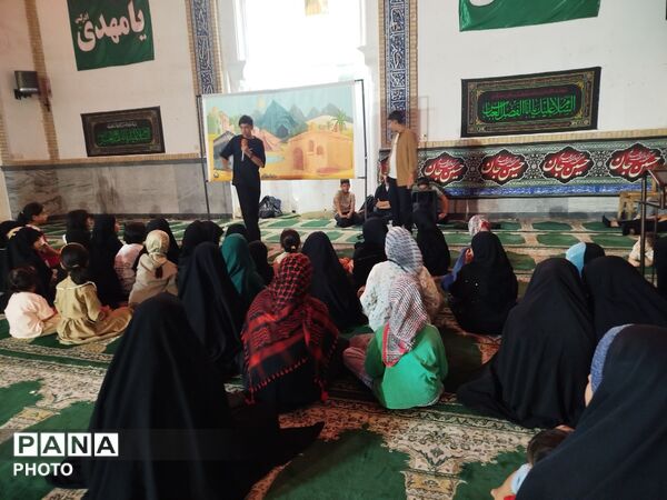 فعالیت غرفه کودک مسجد جامع شهرستان نیشابور 