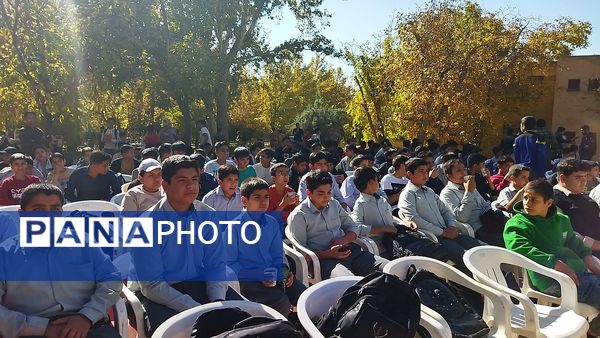  آیین افتتاحیه یادمان شهید دانش آموز اردوگاه باغرود نیشابور