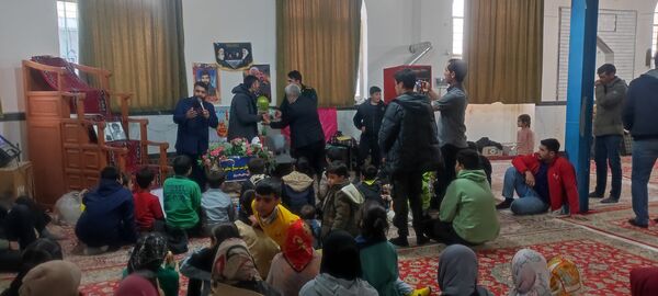 جشن ولادت حضرت علی (ع) پایگاه بسیج مطهره روستای تنسوان شیروان