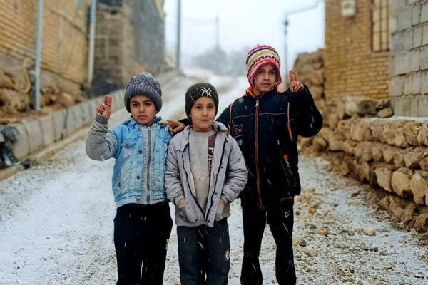 بارش برف در میانکوه