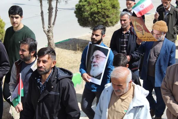 راهپیمایی روزجهانی قدس در شهر درق