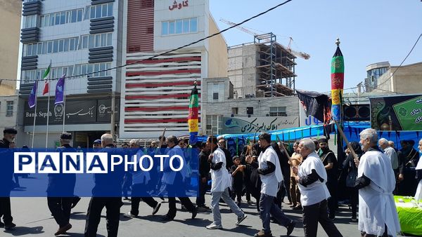 مراسم تاسوعای حسینی در کرج