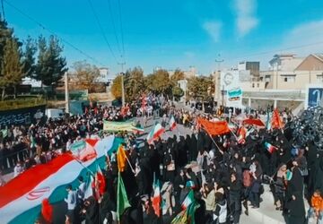 رزمایش جان‌فدای ۲ در الیگودرز با حضور گردان‌ها و اقشار مختلف  