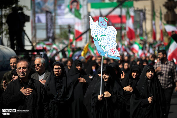 مراسم اربعین رهبر شهید انقلاب در تهران