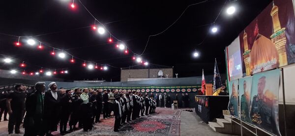 مراسم بزرگداشت شهدای جنگ تحمیلی