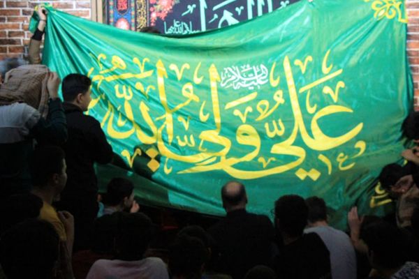 مراسم اعتکاف در مسجد سیدالشهداء رباط‌کریم