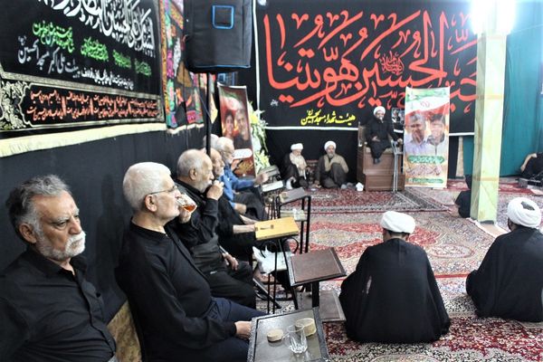 مراسم بزرگداشت چهلم شهید «محمد خاکی» و فرزندش در قم