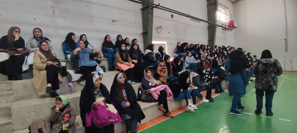 افتتاحیه مسابقات جام اقتدار فوتسال در سالن ۱۳ آبان شهرستان شیروان 