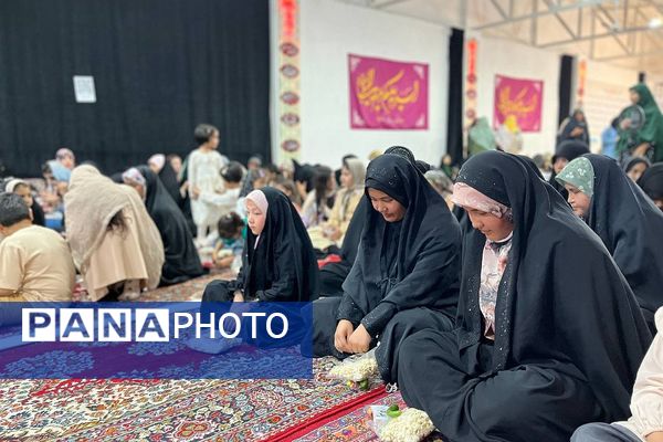 درخشش دختران نجما و مقدامه در آیین کرامت