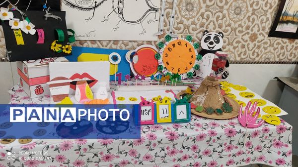 نمایشگاه صنایع دستی در دبستان احمدی مقدم چلیچه