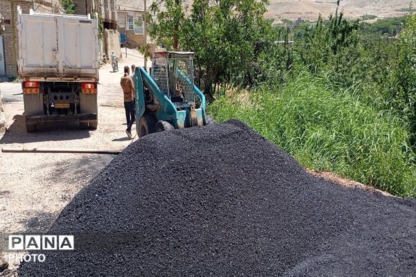 آسفالت معابر شهر بار