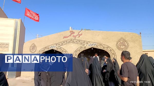 بازدید دختران استان گلستان از مناطق جنگ ۸ ساله دفاع مقدس در سفر راهیان نور