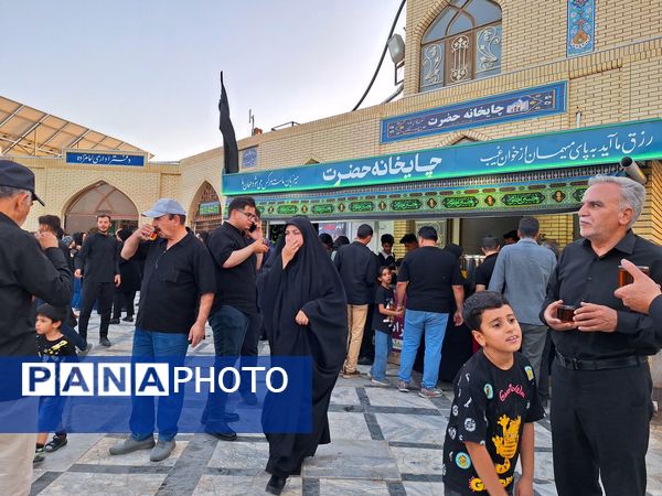 حضور گسترده هیئات مذهبی در بارگاه منور امام زاده محمد عابد 