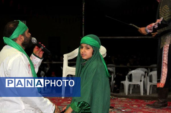 تعزیه‌خوانی در روستای هوتک