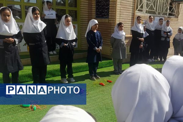 آغاز هفته تربیت‌بدنی نویدبخش روزی شاد برای دانش‌آموزان دبستان‌دخترانه‌ اشرف‌السادات‌حسینی شهر نیم‌ور