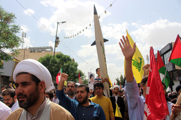 اعلام انزجار مردم قم از جنایات رژیم صهیونیستی در جمعه خشم