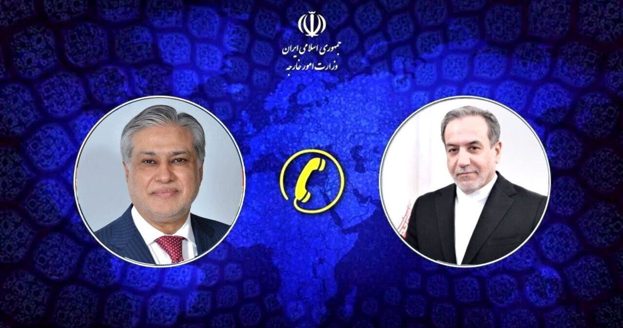 گفت‌وگوی تلفنی وزیران خارجه ایران و پاکستان