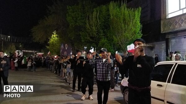هیئت روستای رییسی  در چهل و یکمین شب از اجتماعات مردمی نیشابور