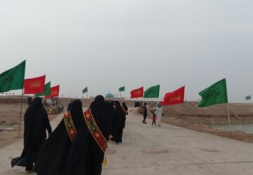 بازدید خادم الشهدا از منطقه عملیاتی کربلای 4
