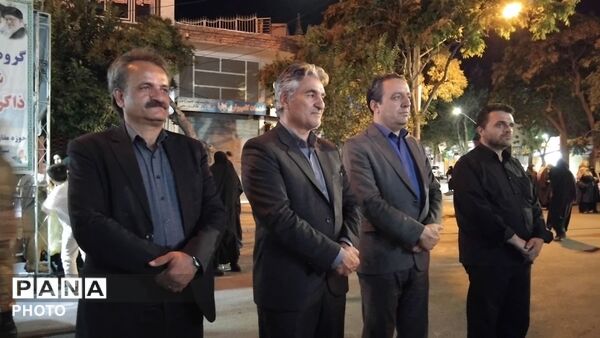 تجمع شبانه دانش آموزان و فرهنگیان اهر 