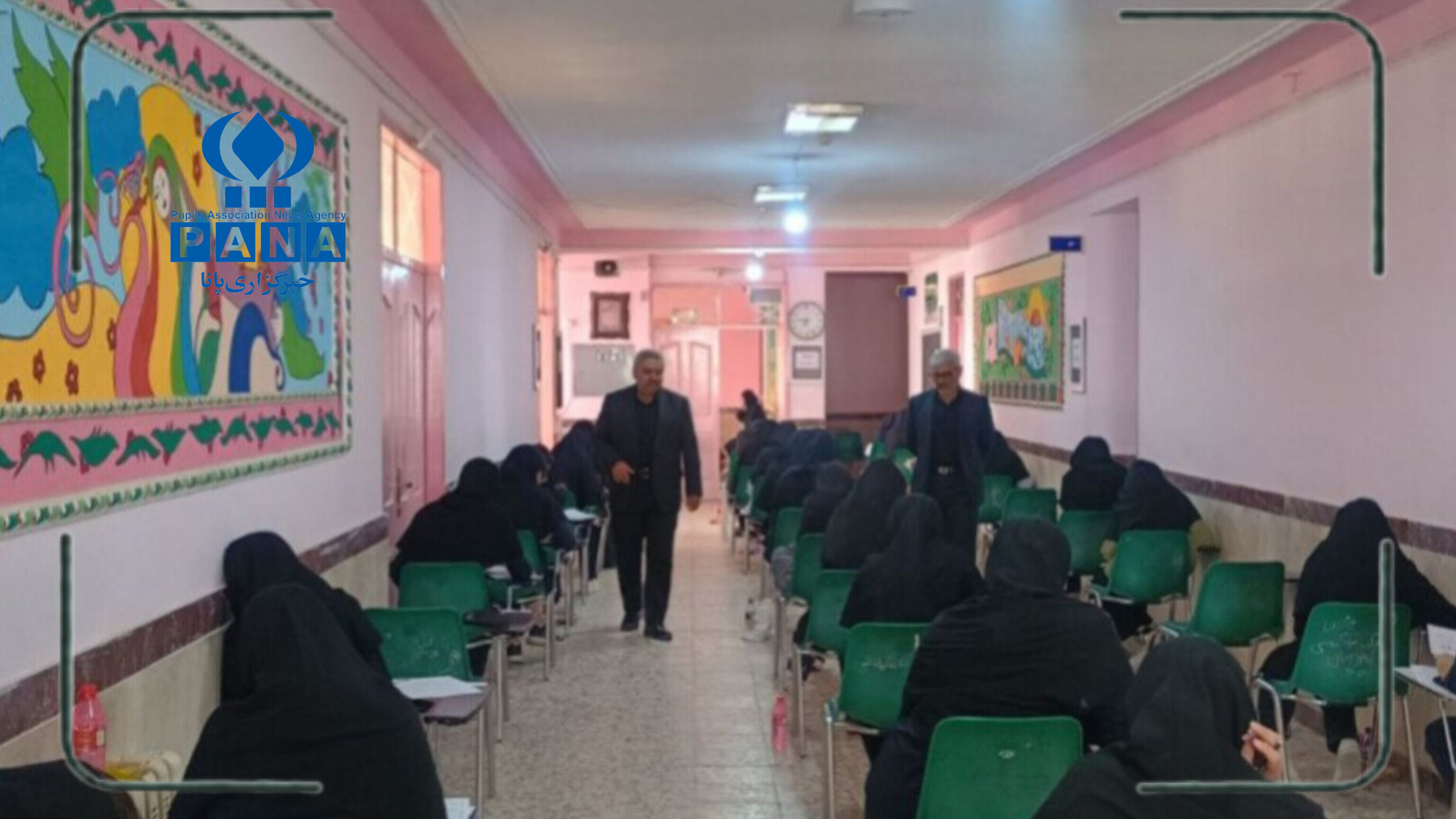رئیس آموزش پرورش دهگلان در کانون آزمون سمپاد و نمونه دولتی دختران 