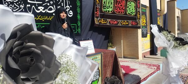  مراسم شهادت حضرت فاطمه زهرا (س) در دبیرستان دخترانه فاطمیه