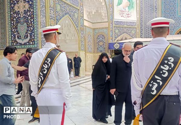 گلباران مزار امیر سپهبد شهید «موسوی» در قم