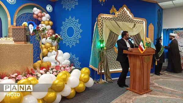 آیین جشن تولد فرزندان شهدا در مسجد مقدس جمکران