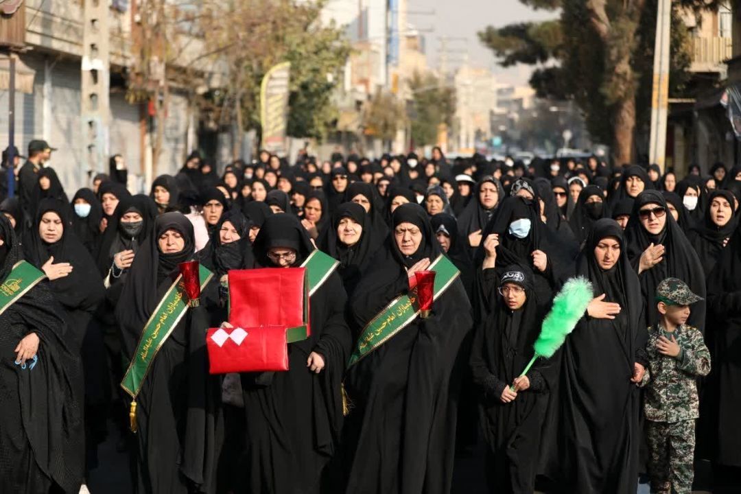 عزاداری حضرت زهرا(س) با شعار «یا زهرا؛ رمز پیروزی» در شهرقدس