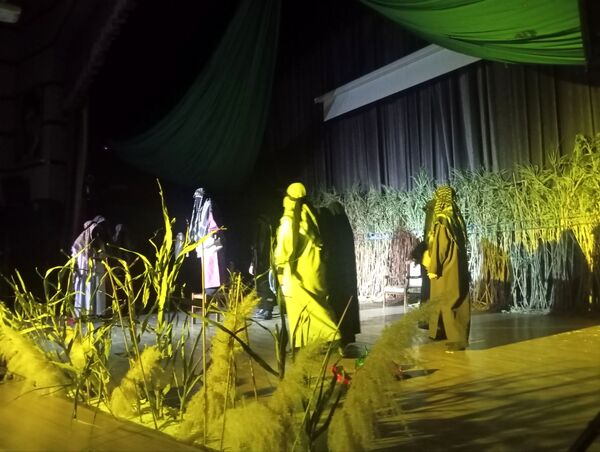 شب سوم نمایش واره کاروان عشق در نیشابور 