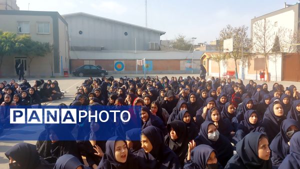 یادوراه شهادت حضرت فاطمه زهرا در مدرسه هوشیار